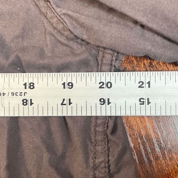 Southern Thread Shirt Mens Large Brown Pearl Snap Long Sleeve Western Cowboy - Picture 6 of 6